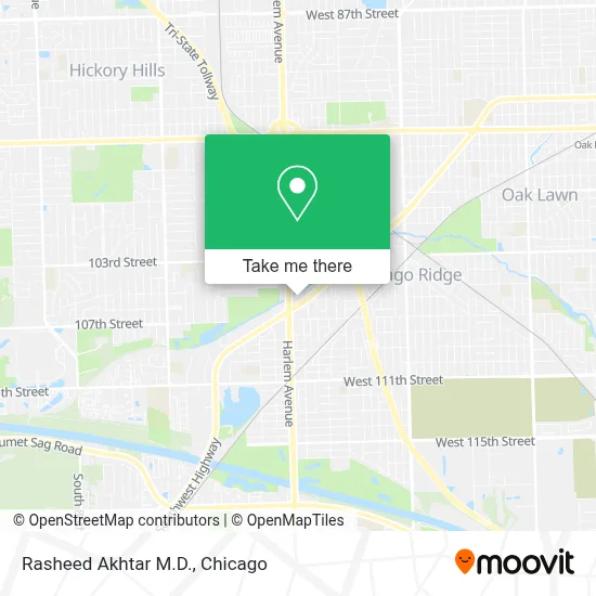 Rasheed Akhtar M.D. map