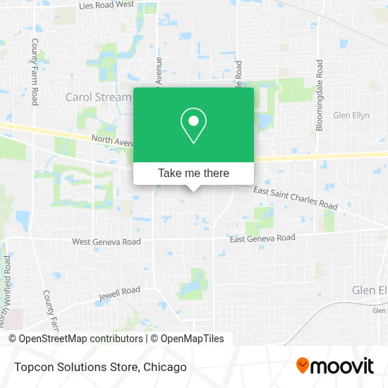 Topcon Solutions Store map