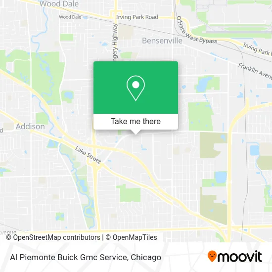 Al Piemonte Buick Gmc Service map