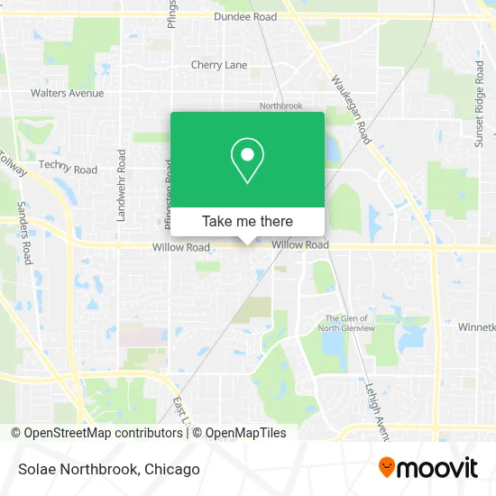 Solae Northbrook map