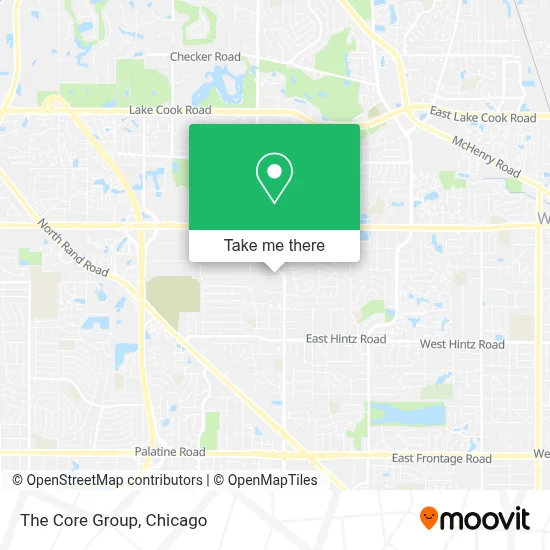 The Core Group map