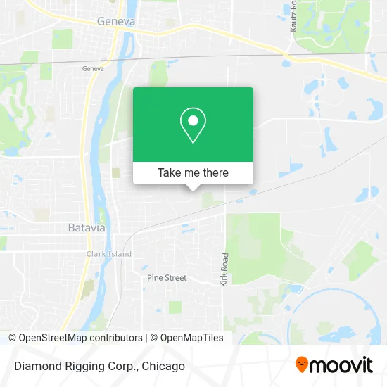 Diamond Rigging Corp. map