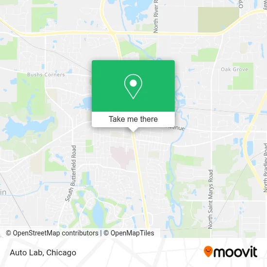 Auto Lab map