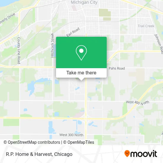 R.P. Home & Harvest map
