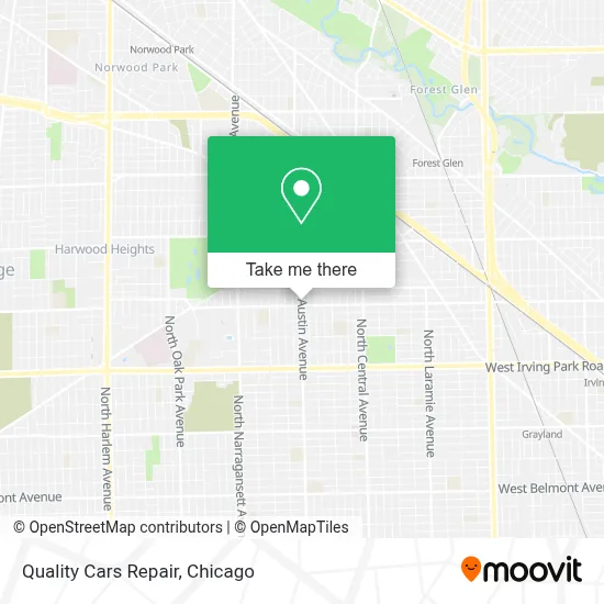 Quality Cars Repair map