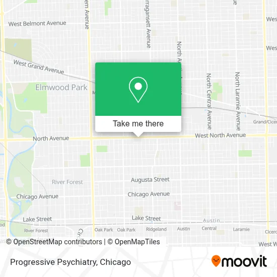 Progressive Psychiatry map