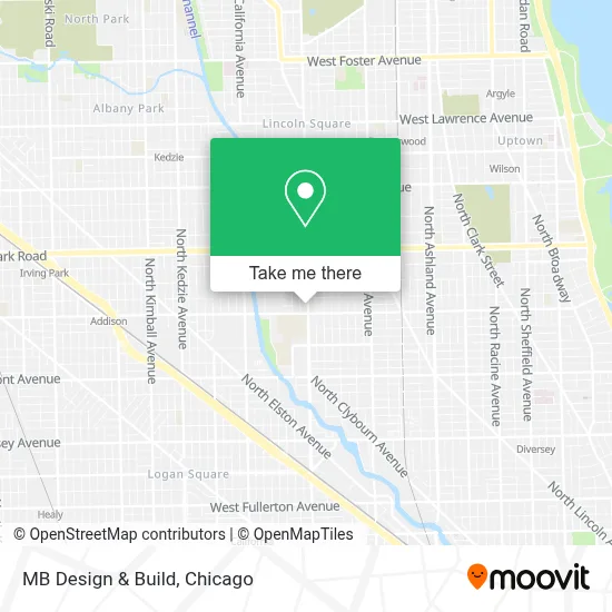 MB Design & Build map