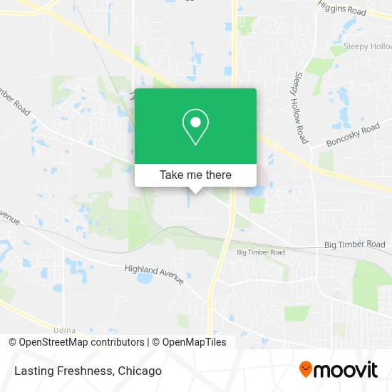 Lasting Freshness map