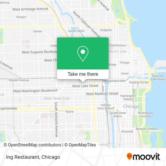 Ing Restaurant map
