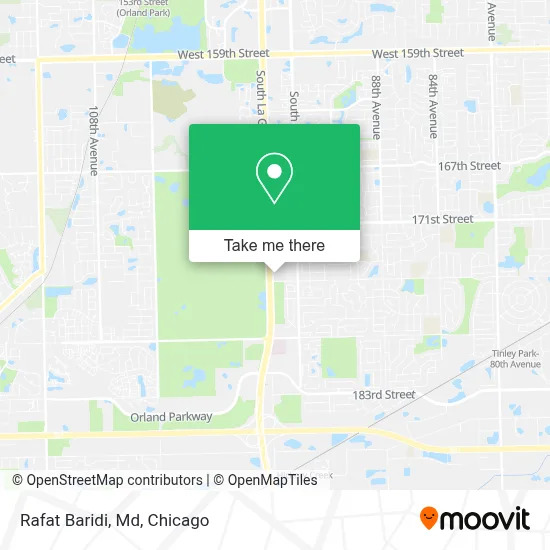 Rafat Baridi, Md map