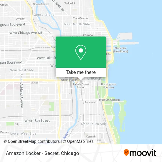 Amazon Locker - Secret map