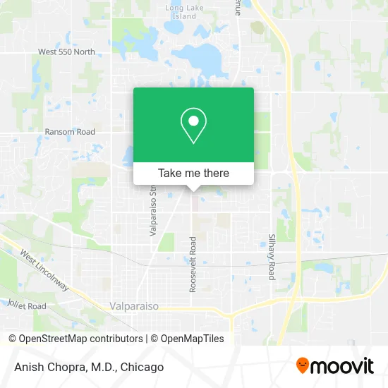 Anish Chopra, M.D. map