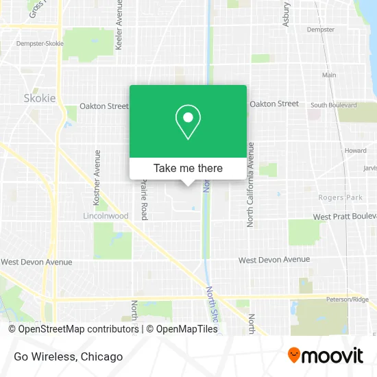 Go Wireless map