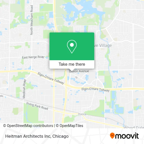 Heitman Architects Inc map