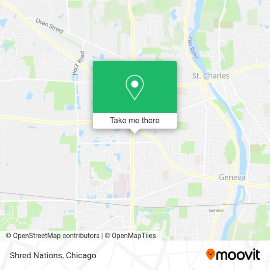 Shred Nations map