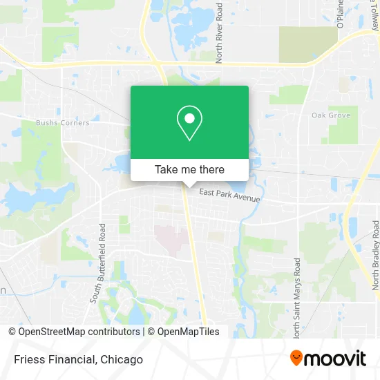 Friess Financial map