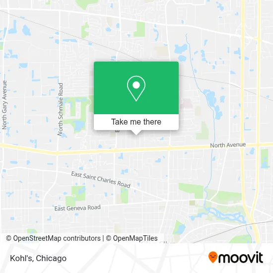 Kohl's map
