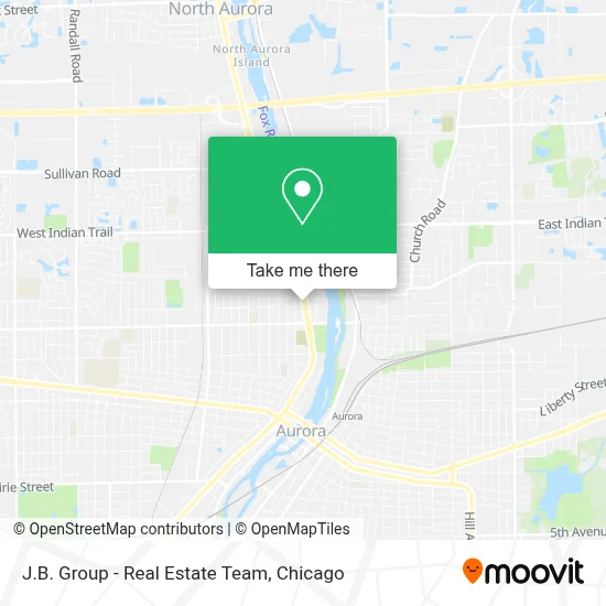 J.B. Group - Real Estate Team map