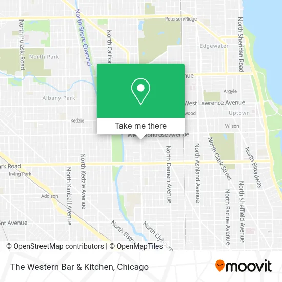The Western Bar & Kitchen map