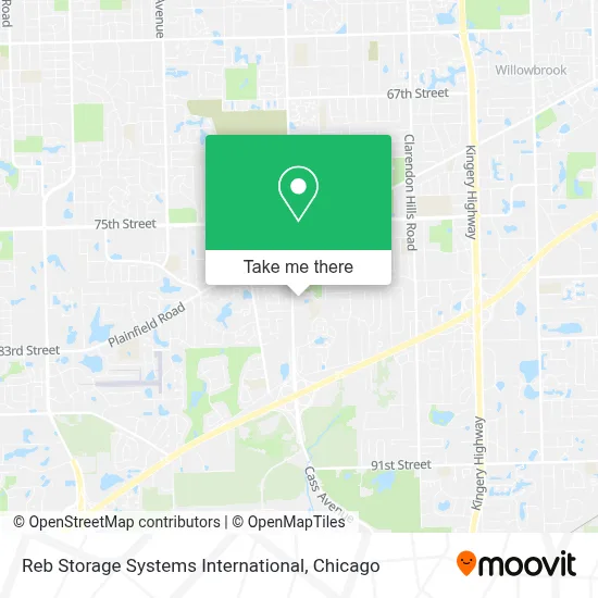 Reb Storage Systems International map
