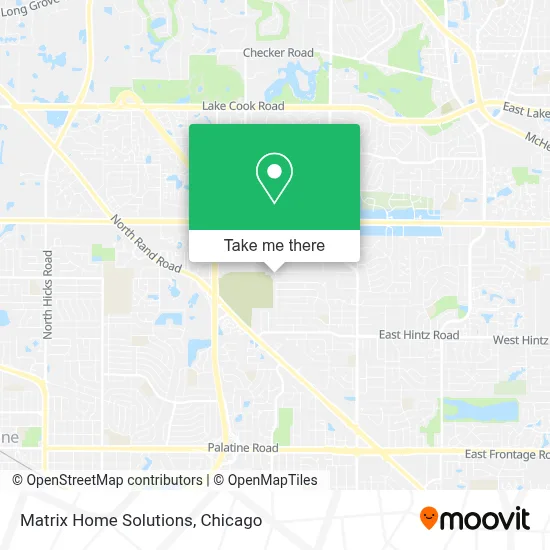 Matrix Home Solutions map