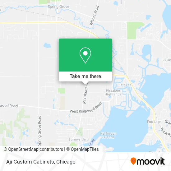 Aji Custom Cabinets map