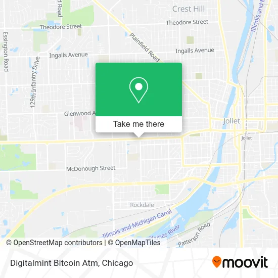 Digitalmint Bitcoin Atm map