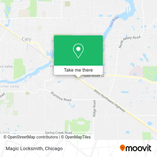 Magic Locksmith map
