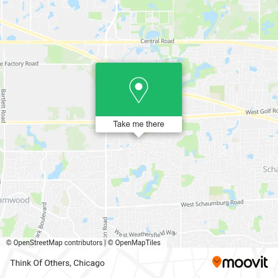 Think Of Others map