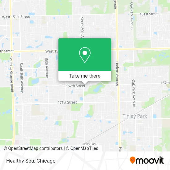 Healthy Spa map