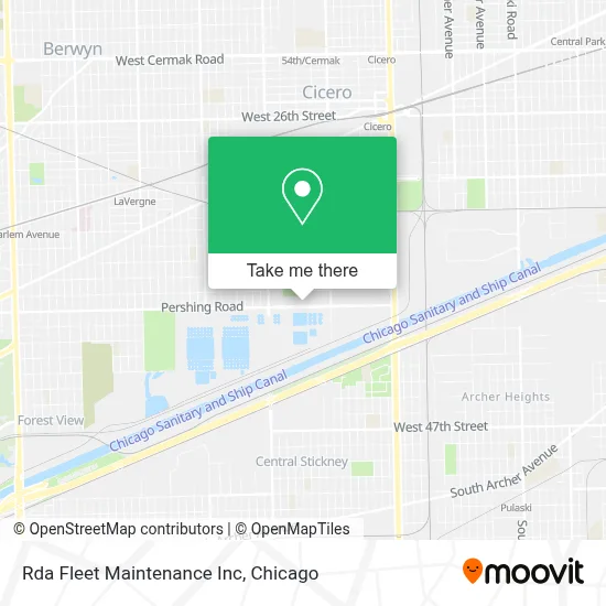 Rda Fleet Maintenance Inc map