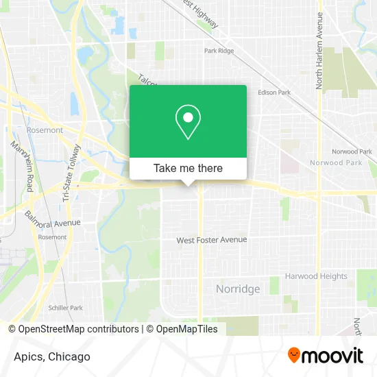 Apics map