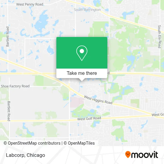 Labcorp map