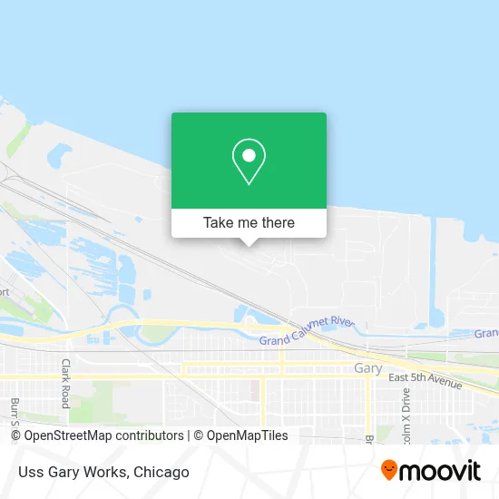Uss Gary Works map