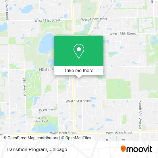 Transition Program map