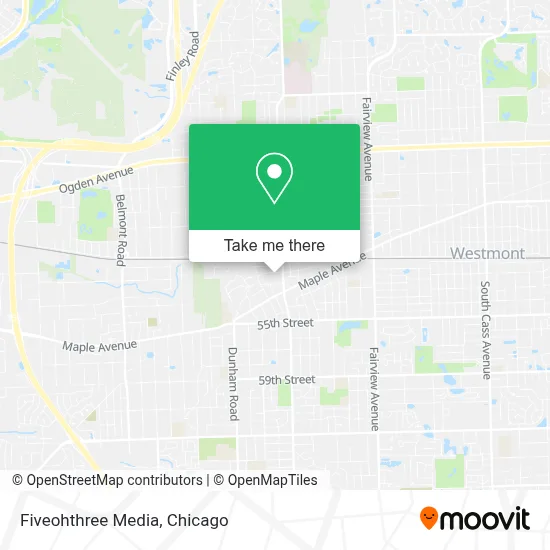 Fiveohthree Media map