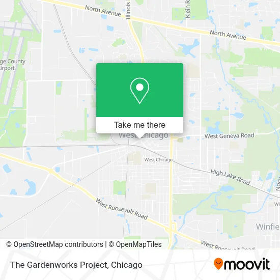 The Gardenworks Project map