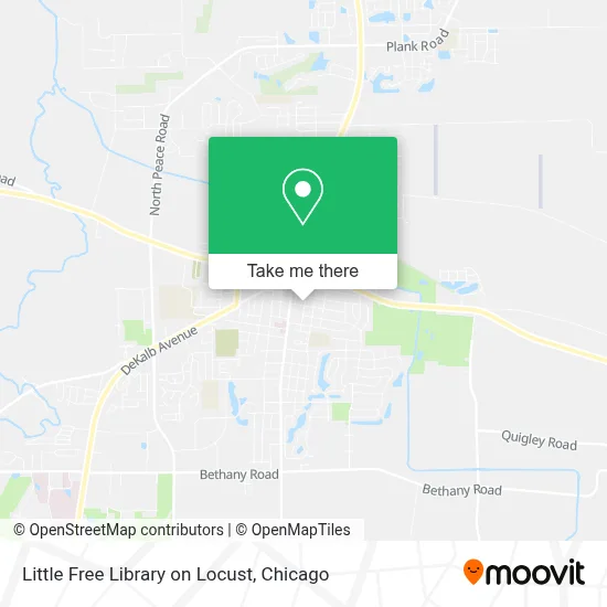 Little Free Library on Locust map