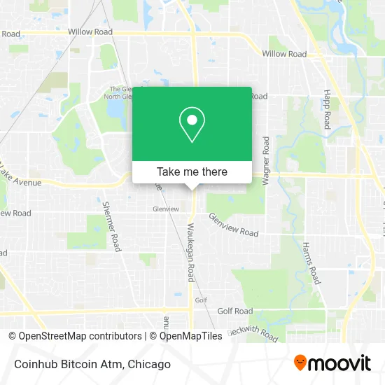 Coinhub Bitcoin Atm map