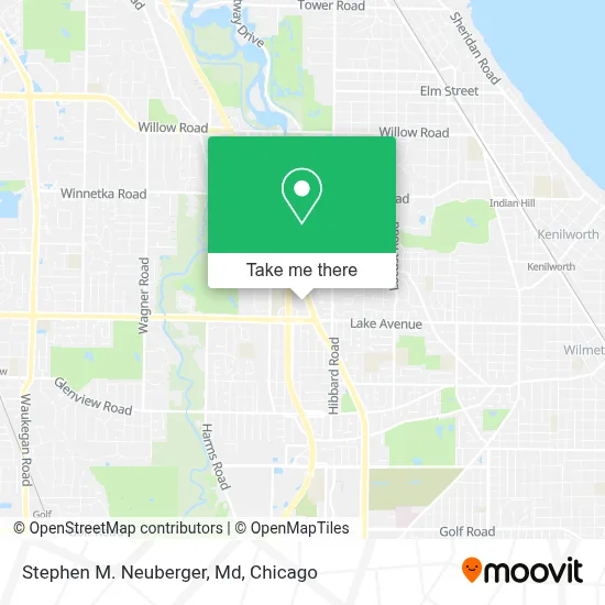 Stephen M. Neuberger, Md map