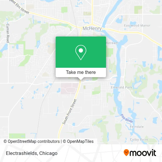 Electrashields map