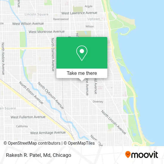 Rakesh R. Patel, Md map