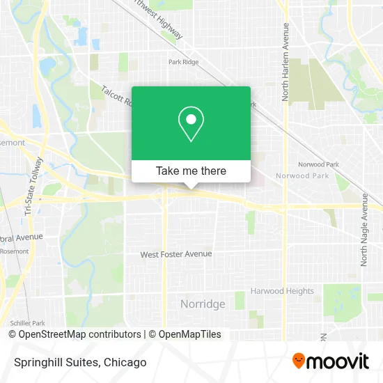 Springhill Suites map