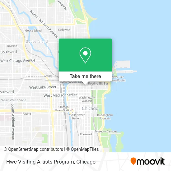 Hwc Visiting Artists Program map
