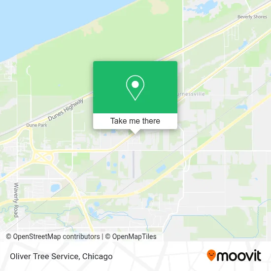 Oliver Tree Service map