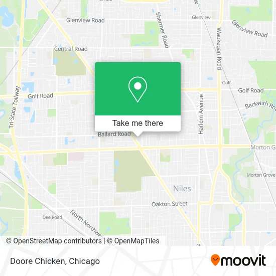Doore Chicken map