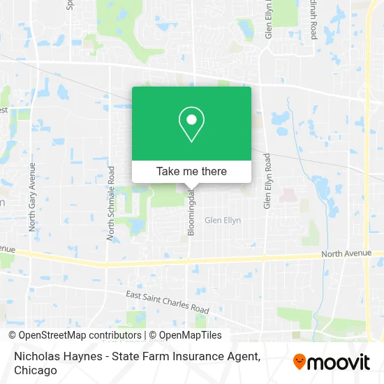 Nicholas Haynes - State Farm Insurance Agent map