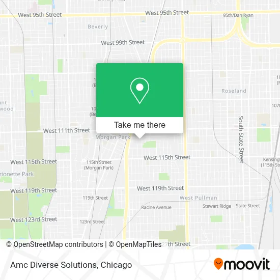 Amc Diverse Solutions map