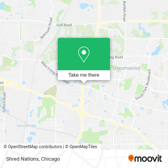 Shred Nations map