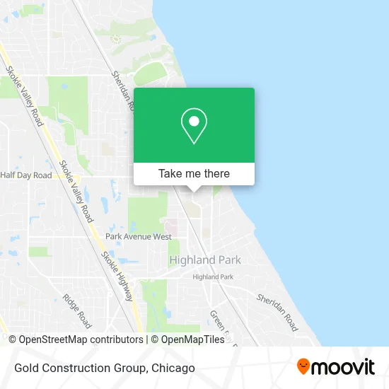 Gold Construction Group map